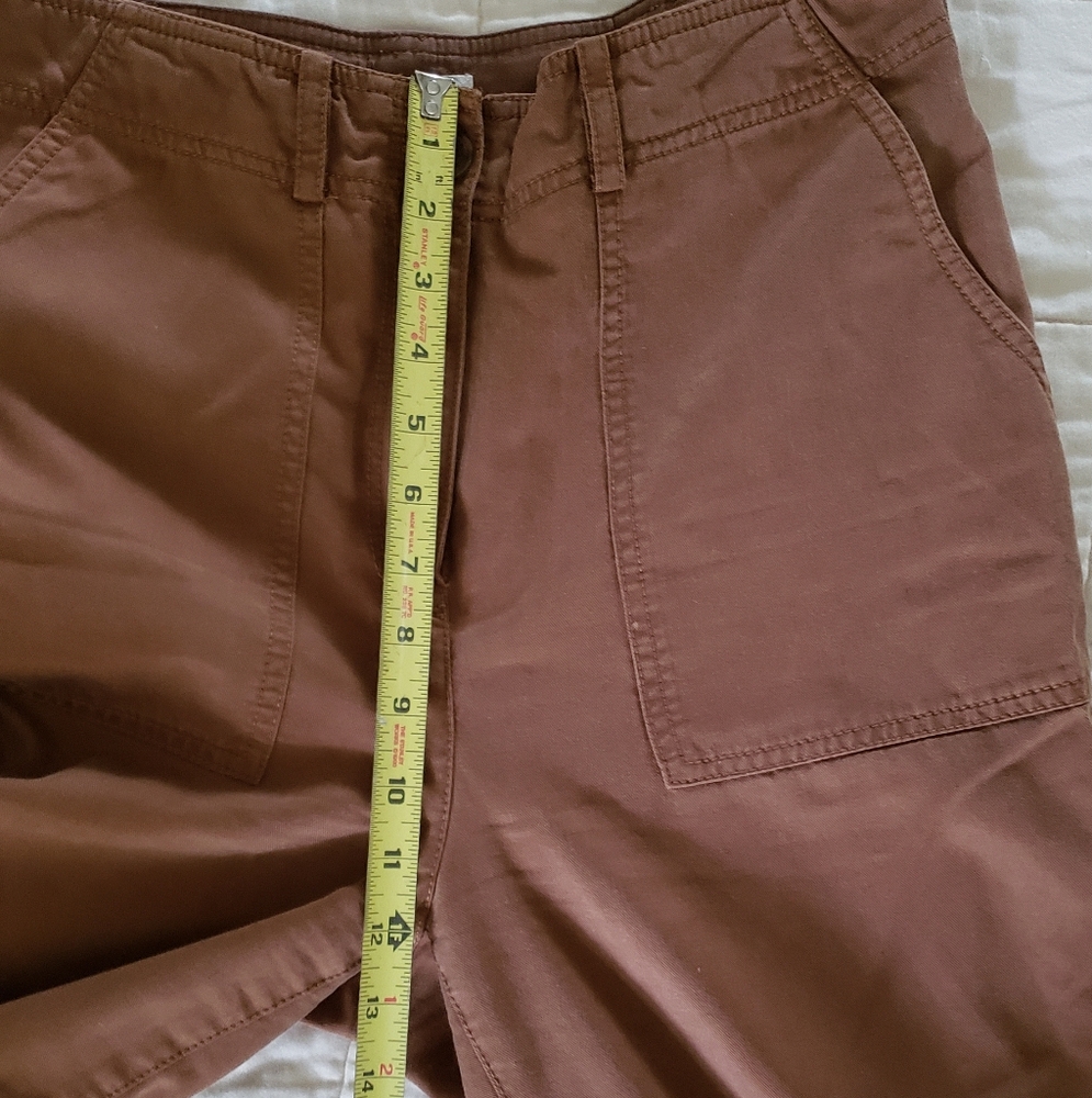 Treasure & Bond Wide Leg Cotton Blend Lightweight Pants Size 10 - Picture 6 of 9